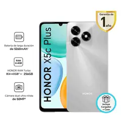 Honor - Smartphone Honor X5C Plus 4Gb+256Gb Meteor Silver