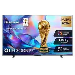 HISENSE - Televisor Hisense 55'' QLED UHD 4K