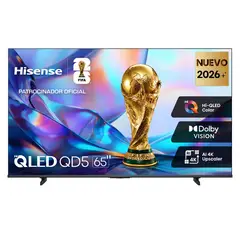 HISENSE - Televisor Hisense 65'' QLED UHD 4K