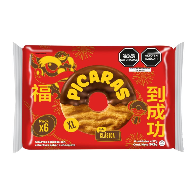 Galletas Pícaras XL Empaque 6 Und