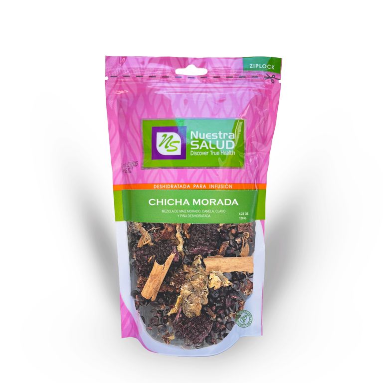 Chicha Morada Nuestra Salud Doypack 120 g