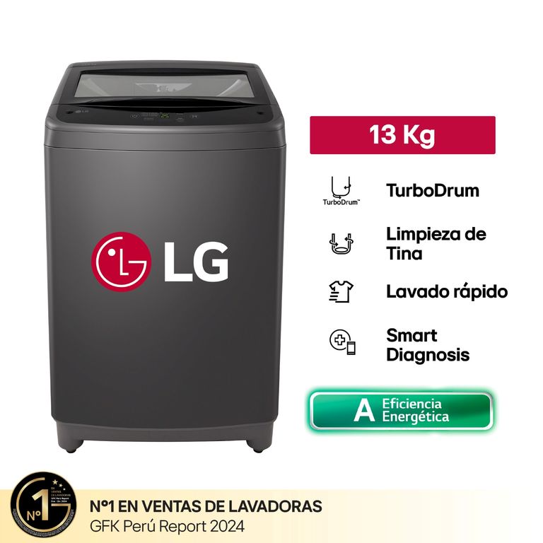 Lavadora Lg Carga Superior 13 Kg