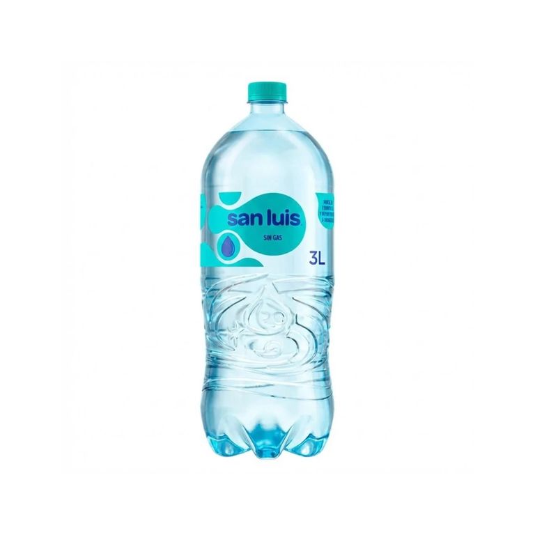 Agua San Luis Sin Gas Botella 3 L