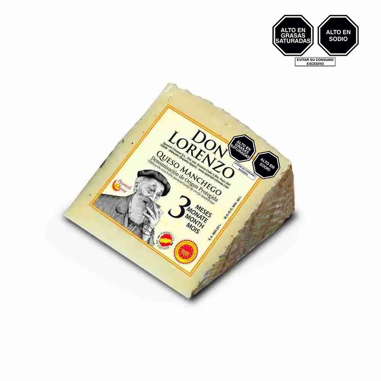 Queso Manchego Oveja Madurado Spanish Cheese S.L Empaque 150 g