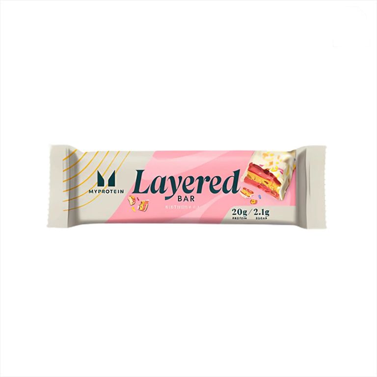 Barra Proteica Layered MyProtein Vainilla Empaque 20 g