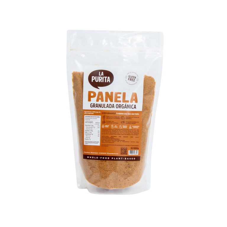 Panela Granulada Orgánica La Purita Doypack 1 Kg