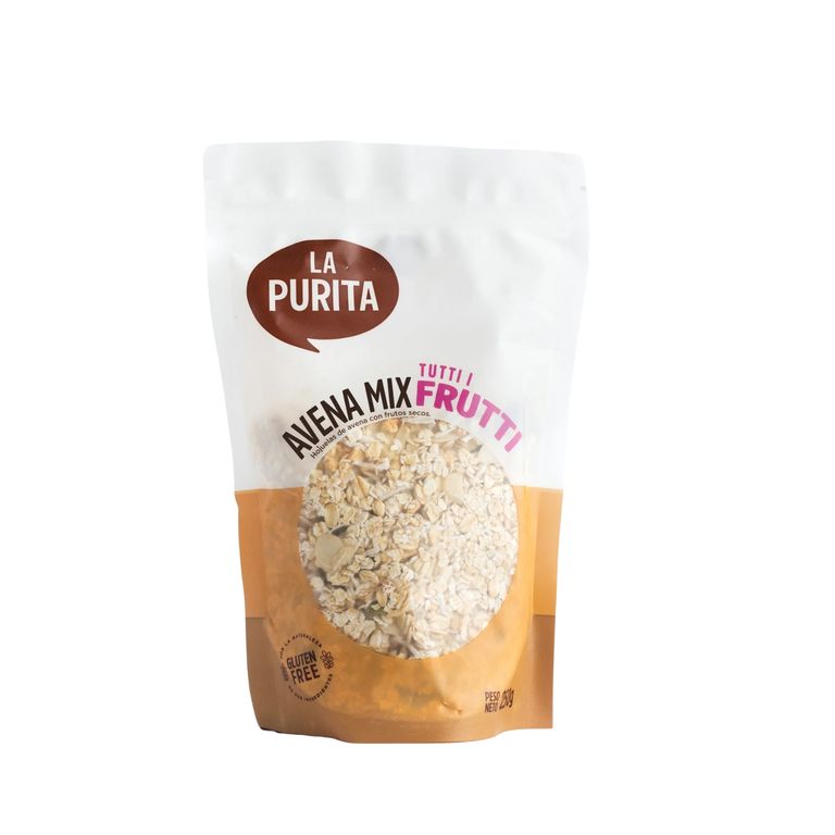 Avena Mix Tutti Frutti La Purita Doypack 250 g