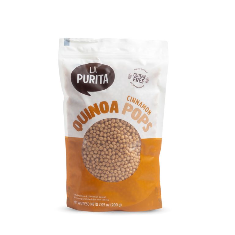 Quinua Pops Canela La Purita Doypack 200 g
