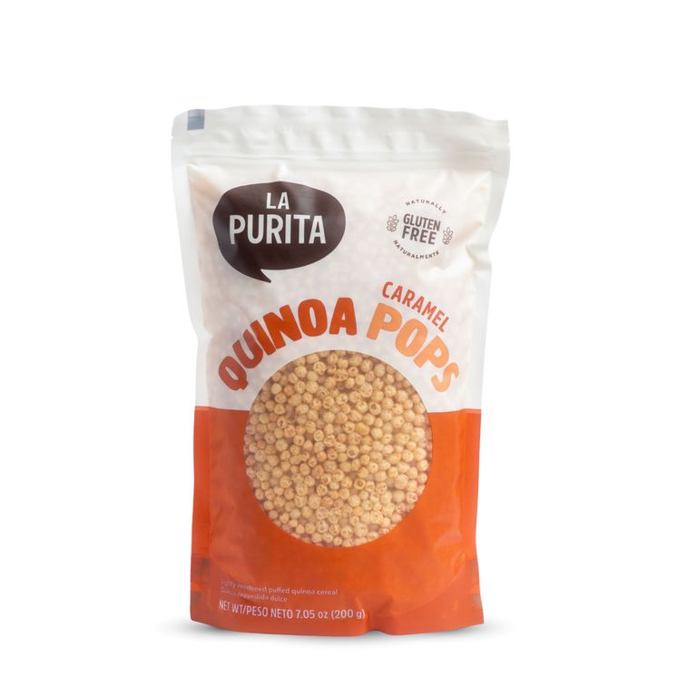 Quinua Pops Caramelo La Purita Doypack 200 g
