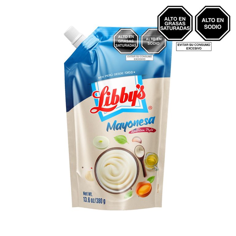 Mayonesa Americana Libbys Doypack 380 g