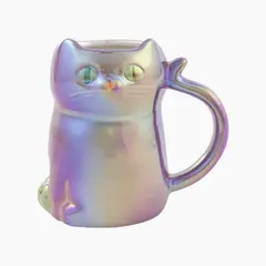 Casa Joven - Taza Mug Gatito Morado Halloween 350 mL
