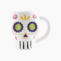 Casa Joven - Taza Mug Casa Joven Catrina Blanca 400mL