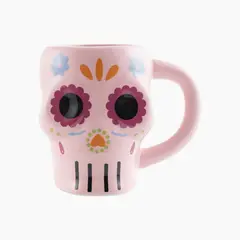 Casa Joven - Taza Mug Casa Joven Catrina Rosada 400mL