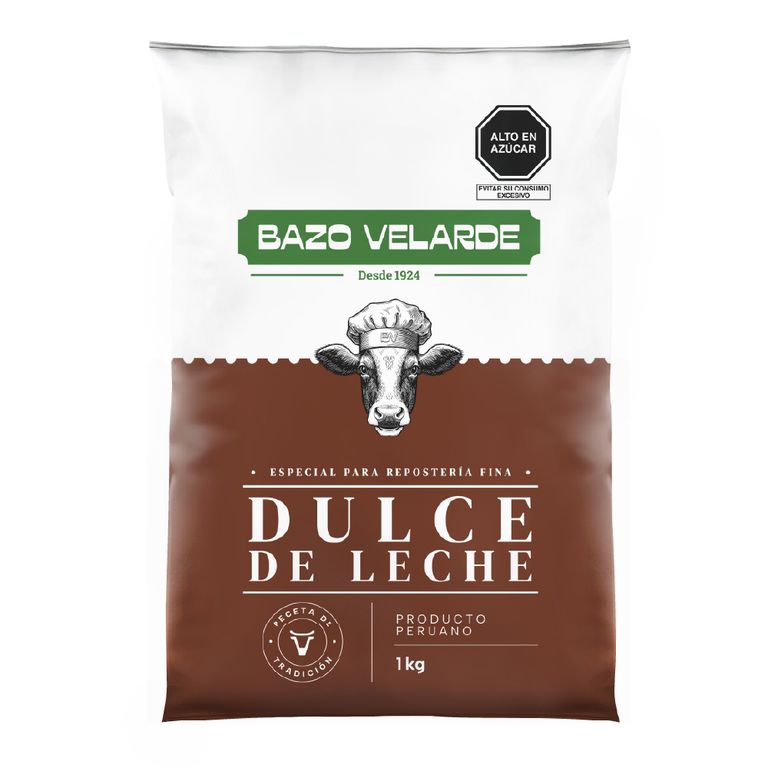 Dulce de Leche Bazo Velarde Pote 1 Kg