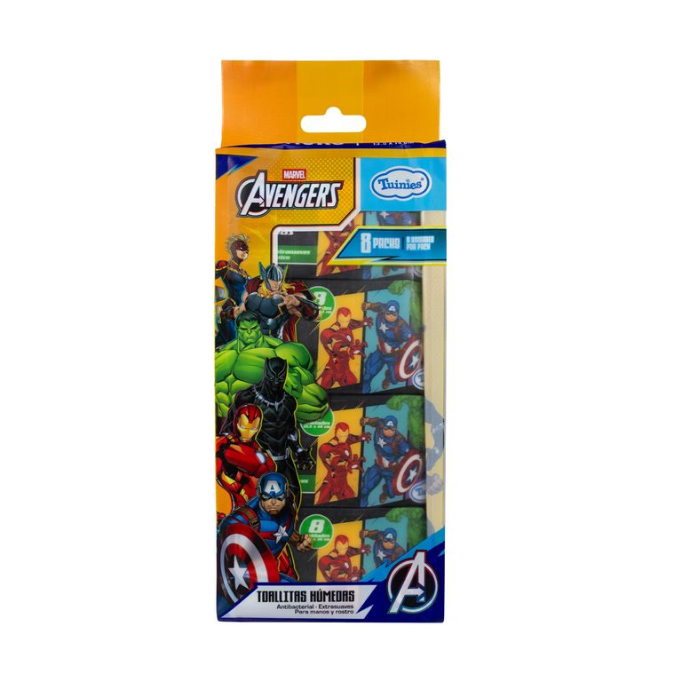 Toallitas Húmedas Avengers Empaque 8 Und