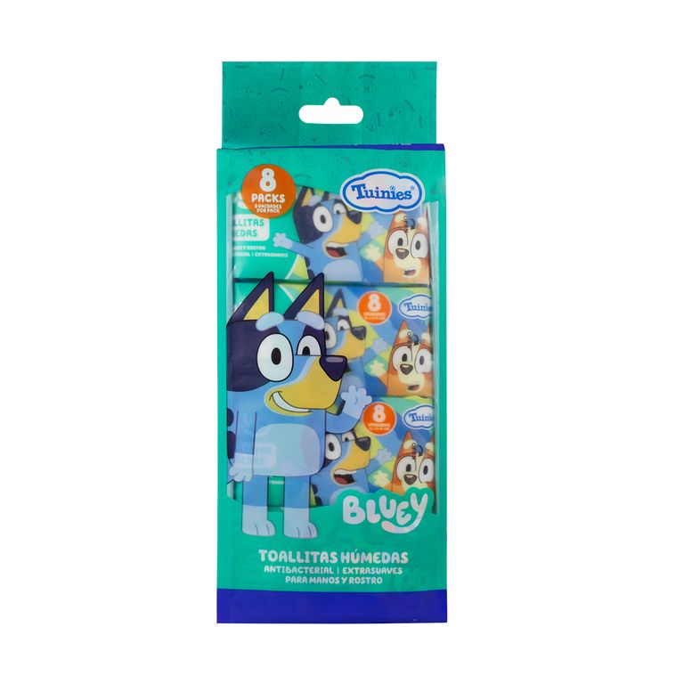 Toallitas Húmedas Bluey Empaque 8 Und