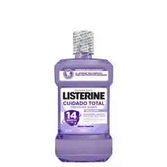 LISTERINE - Enjuague Bucal Listerine Cuidado Total Frescura Suave Botella 1 L