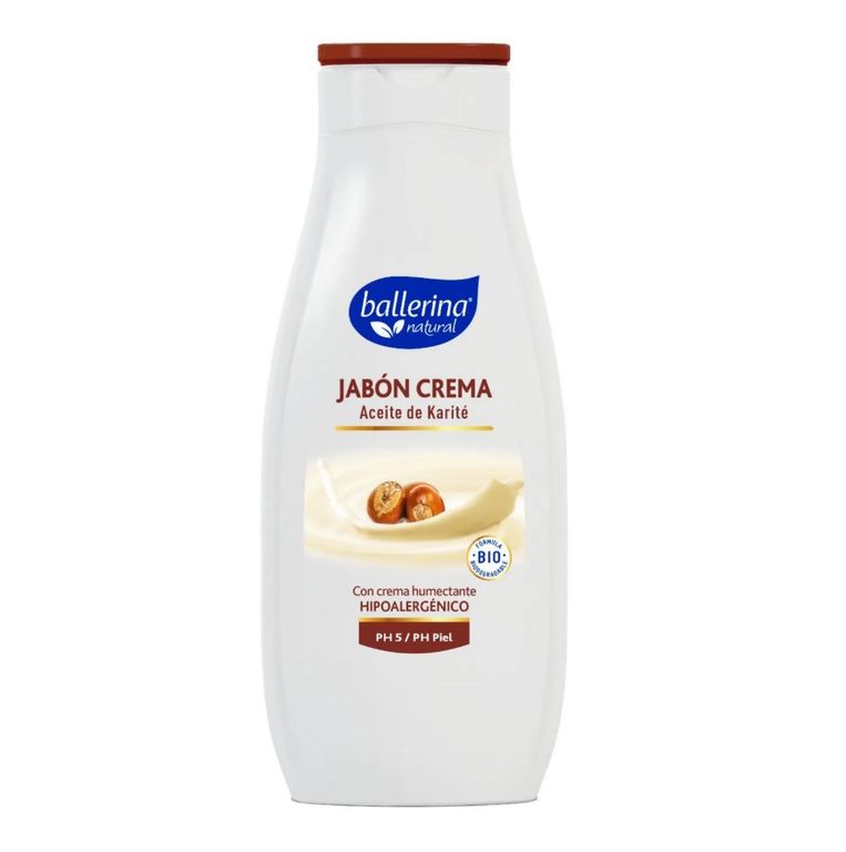 Jabón en Crema Ballerina Karité Botella 800 mL