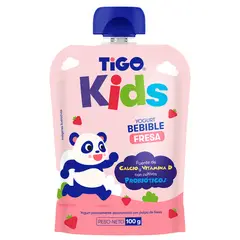 TIGO - Yogurt Bebible Tigo Kids Fresa Doypack 100 g