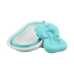 ALL BASICS - Bañera para Bebé con Termometro y Cojín