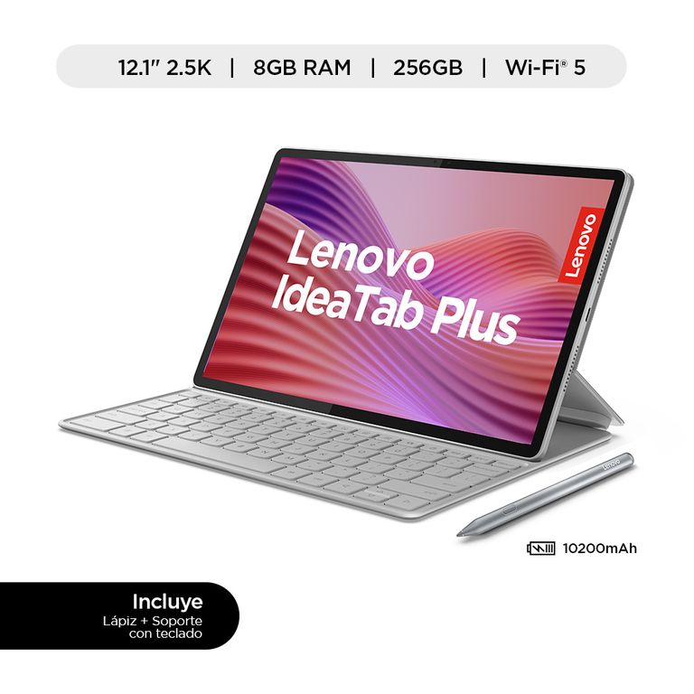 Tablet Lenovo Idea Tab Plus MediaTek Dimensity 6400 8GB RAM 256GB 12.1" 2.5K 90Hz