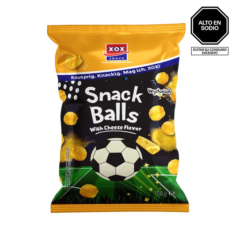 Snack Corns Nacho Cheese Xox Bolsa 85 g