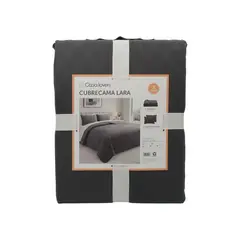 undefined - Cubrecama Casa Joven Lara 2Plz Gris