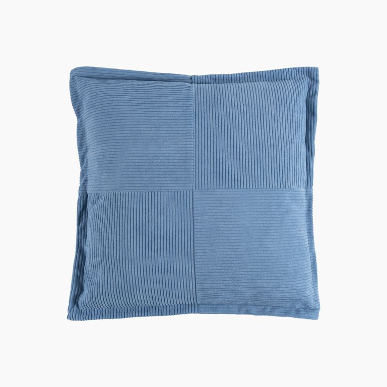 COJIN DECO VELVET 45X45 DENIM