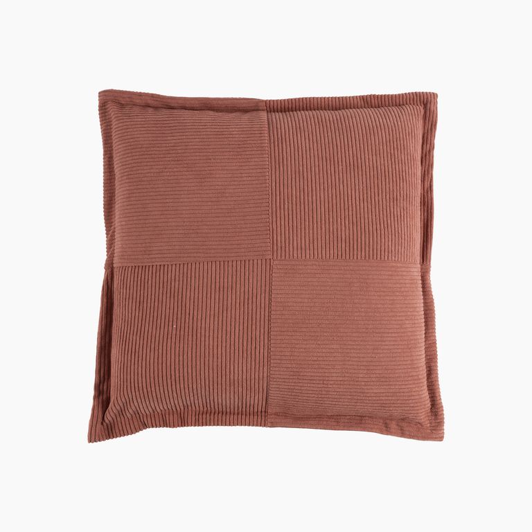 COJIN DECO VELVET 45X45 LADRILLO