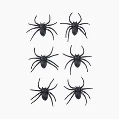 CASA JOVEN - Set x6 Arañas Grandes Halloween