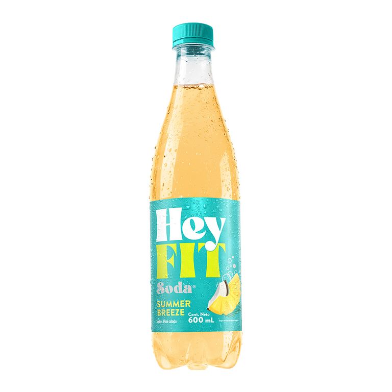 Bebida Hey Fit Piña Colada Botella 600 mL