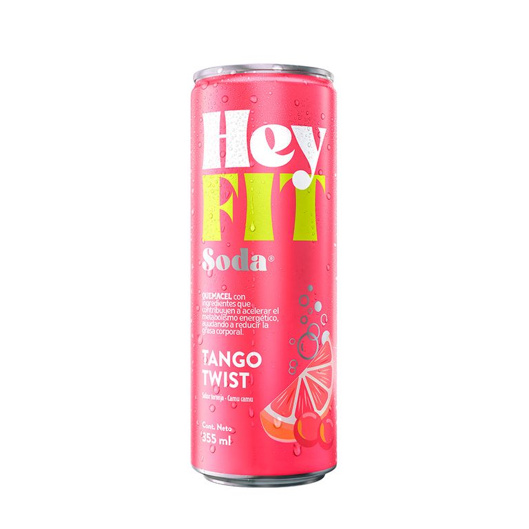 Bebida Hey Fit Toronja Camu Camu Lata 355 mL