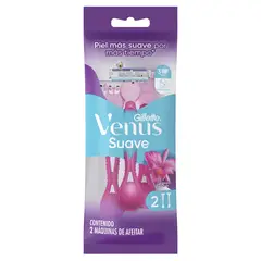 VENUS - Máquina de Afeitar Venus Suave Bolsa 2 Und