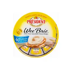 PRESIDENT - Queso Fundido Wee Brie President Empaque 139 g
