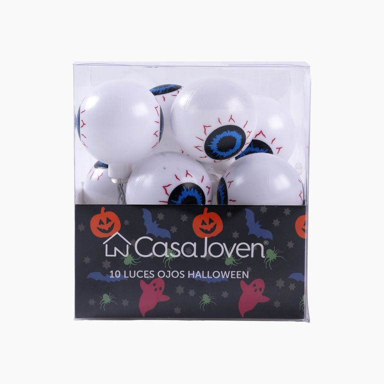 Pack x10 Luces Estilo Ojos Halloween