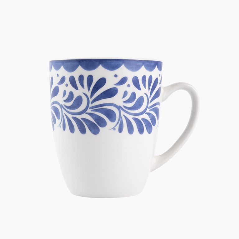 Taza Mug Casa Joven Puebla Azul 300mL