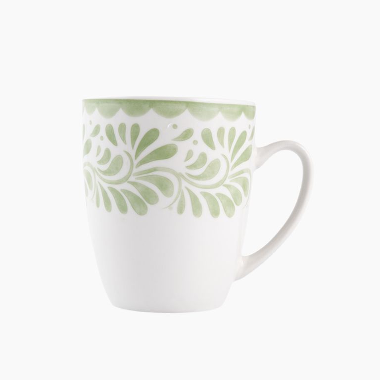 Taza Mug Casa Joven Puebla Verde 300mL