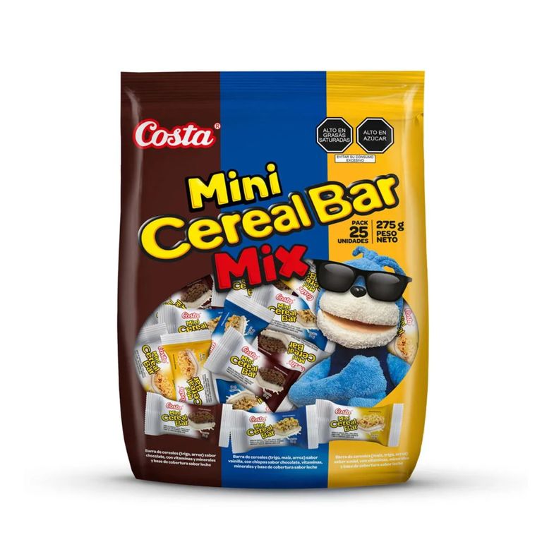 Cereal Bar Mini Mix Bolsa 25 Und