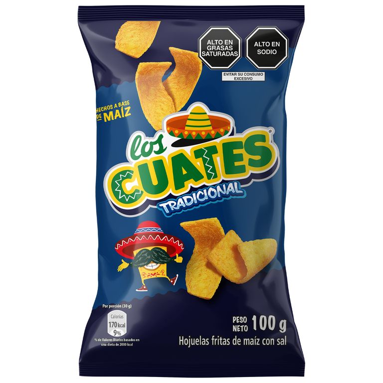 Snack Cuates Tradicional Bolsa 100 g