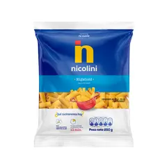 NICOLINI - Pasta Rigatoni Nicolini Bolsa 250 g