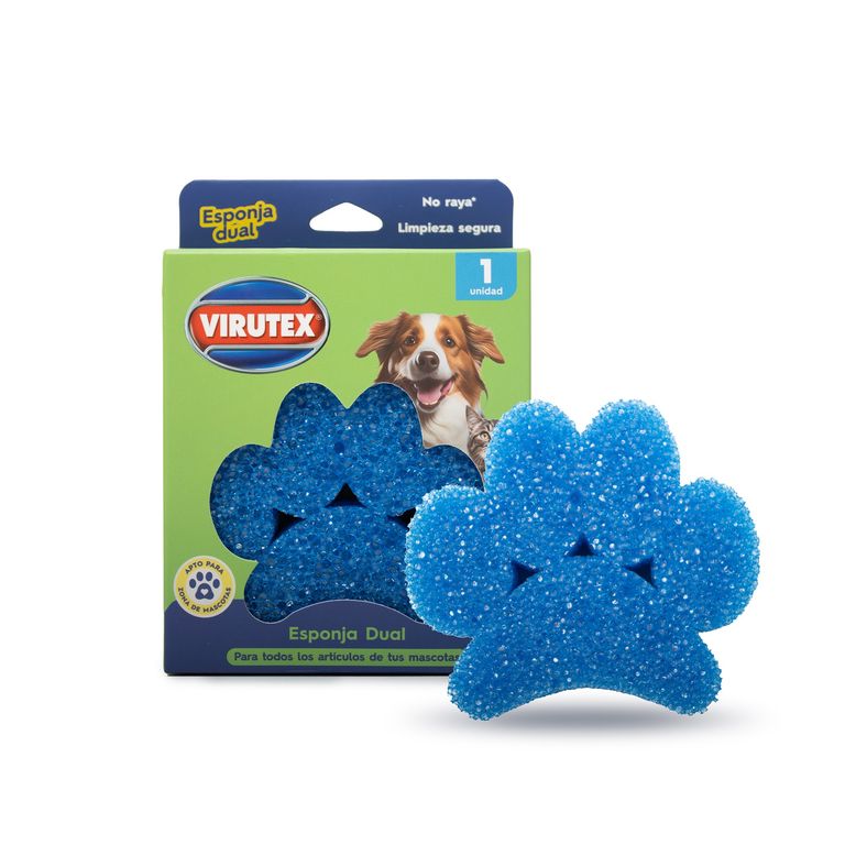 Esponja Dual Pets Virutex