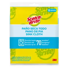 SCOTCH-BRITE - Paño Secatodo Scotch-Brite Empaque 8 Und