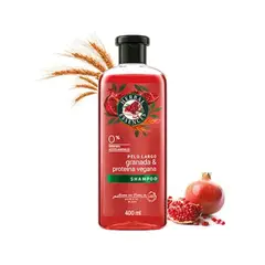 HERBAL ESSENCES - Shampoo Herbal Essences Granada & Proteína Vegana Botella 400 mL