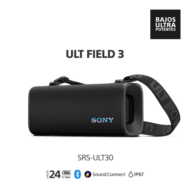 Parlante Bluetooth Sony Srs Ult30B Negro