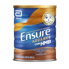 ENSURE - Suplemento Ensure Chocolate Lata 850 g