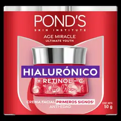 PONDS - Crema Facial Pond’s Age Miracle Whip Primeros Signos Envase 50 g