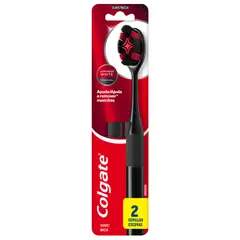 COLGATE - Cepillo Dental Colgate Luminous White Charcoal Empaque 2 Und