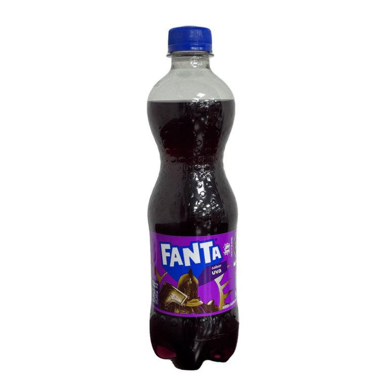 Bebida Gaseosa Fanta Uva Botella 500 mL
