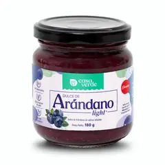 CASA VERDE - Dulce de Arándano Casa Verde Light Pote 180 g