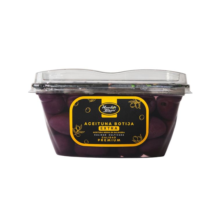 Aceituna Botija Extra Huerto Mejía Empaque 250 g